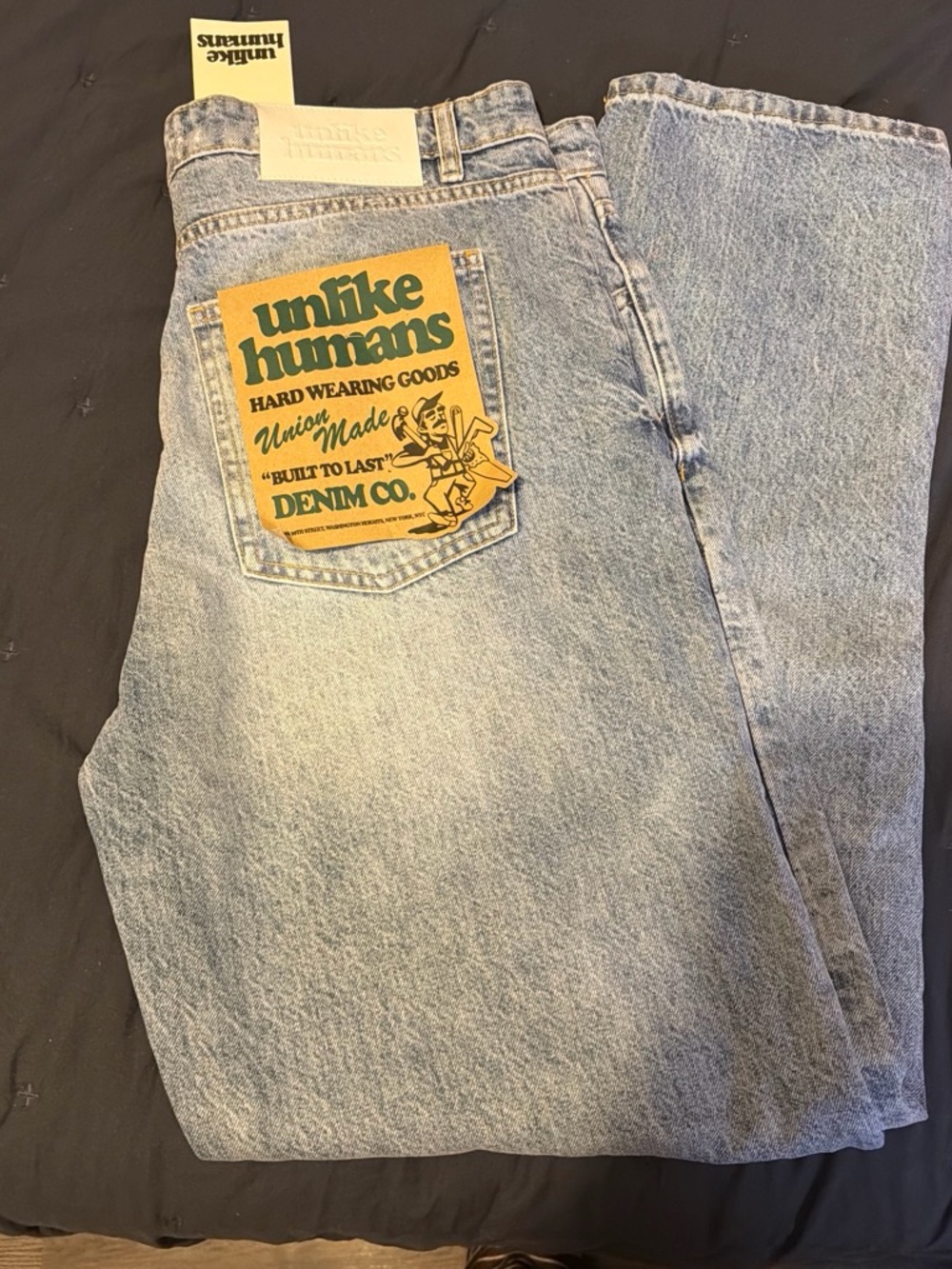 Straight Fit Light Blue Men’s Jeans
